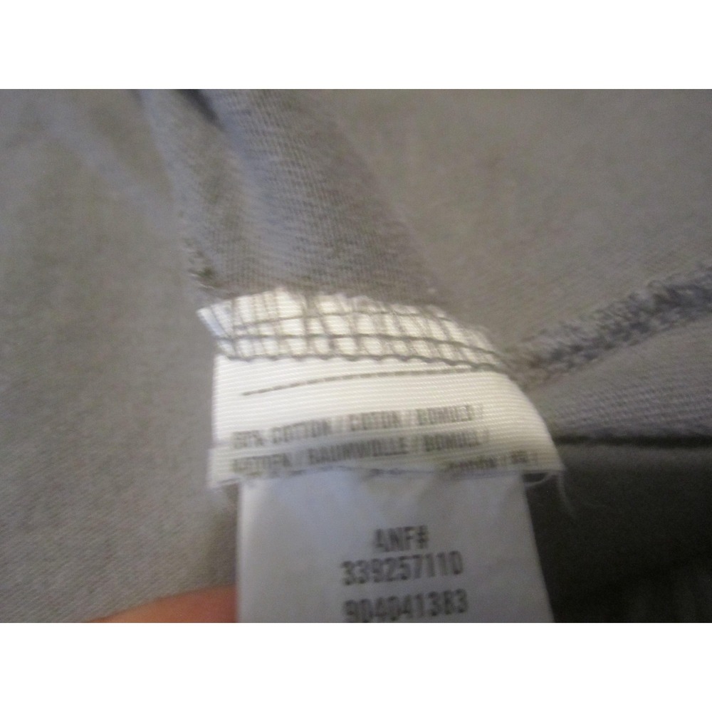 Hollister Shirt Juniors Small Gray Henley Ruffle Sequin Short Sleeve Tee Top - Picture 6 of 11